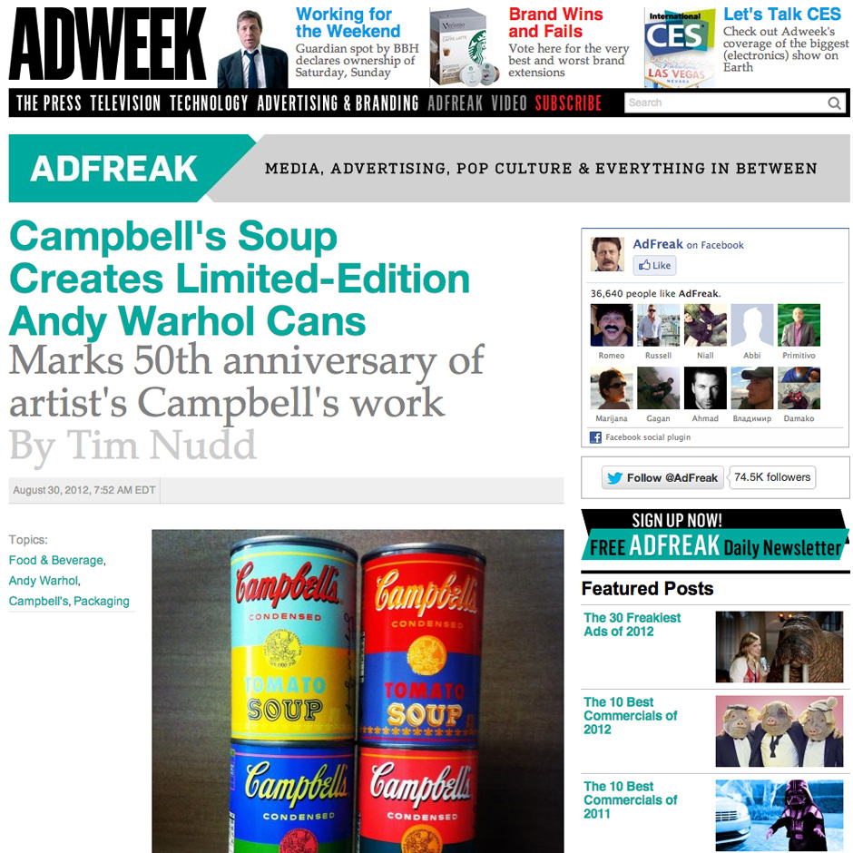 Campbell's - project detail