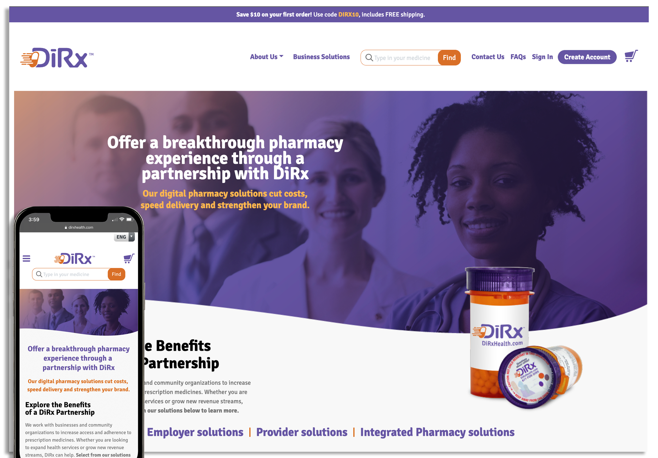 DiRx Health — project detail